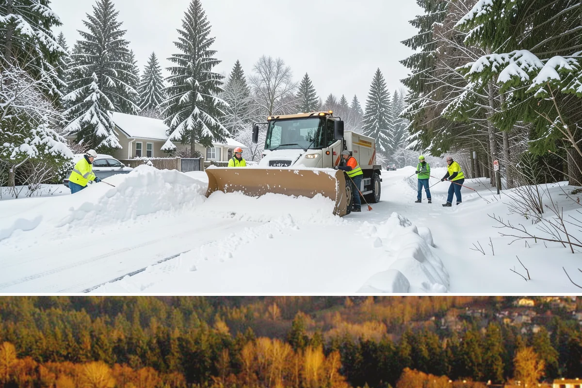 Snow Fence Installation in Kenmore, King County, WA - We install snow fencing in late October or November before the first arctic outflow, and remove it once the risk of hard freezes...