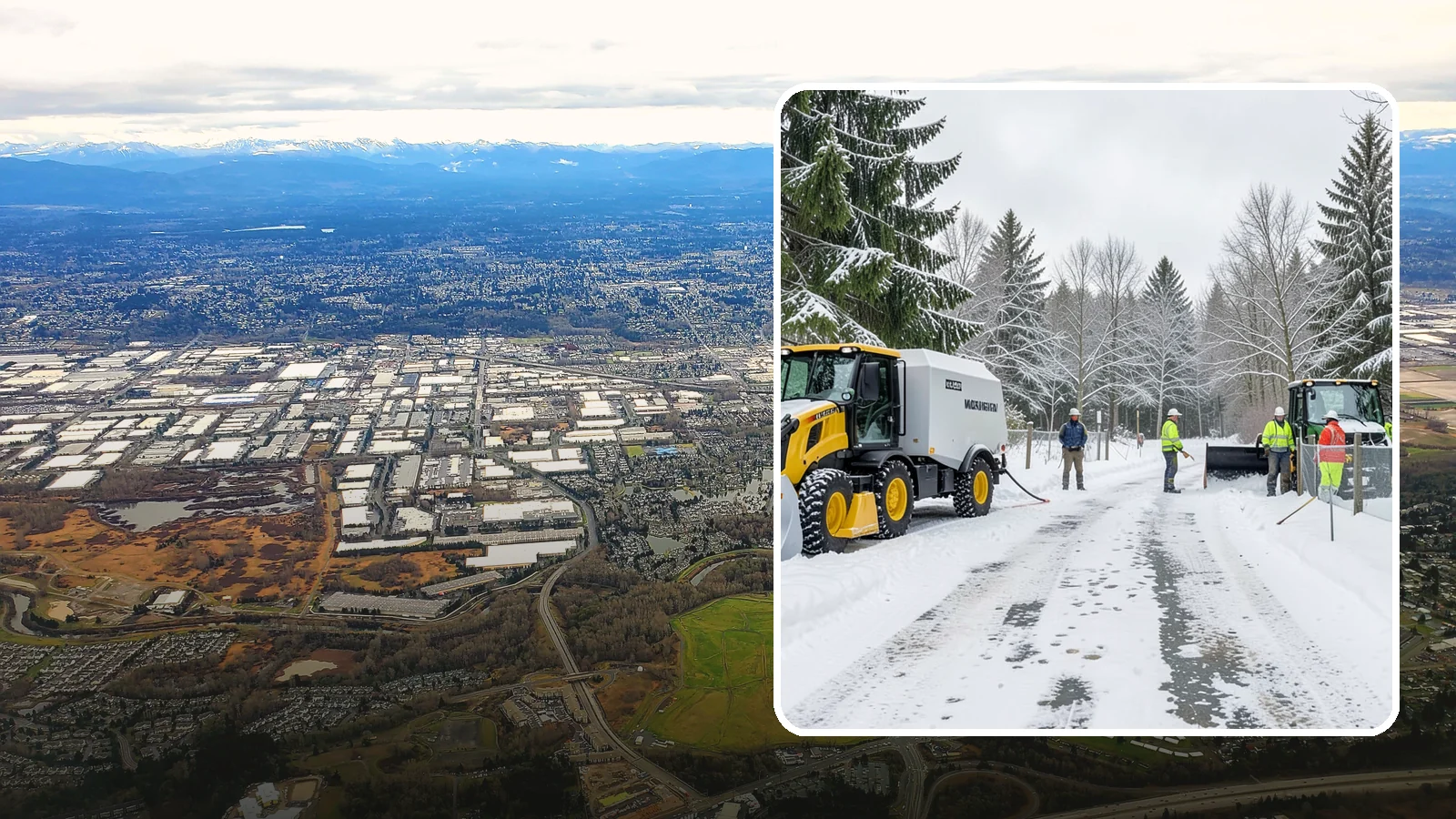 Snow Fence Installation in Kent, King County, WA - We install snow fencing that catches drifting snow before it piles across your Western Washington driveways, walkways, and access...