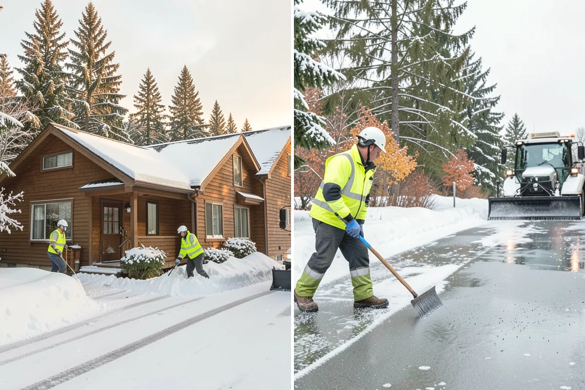 Snow Fence Installation in La Conner, Skagit County, WA - We walk the property and map prevailing wind exposure and drift-prone approaches