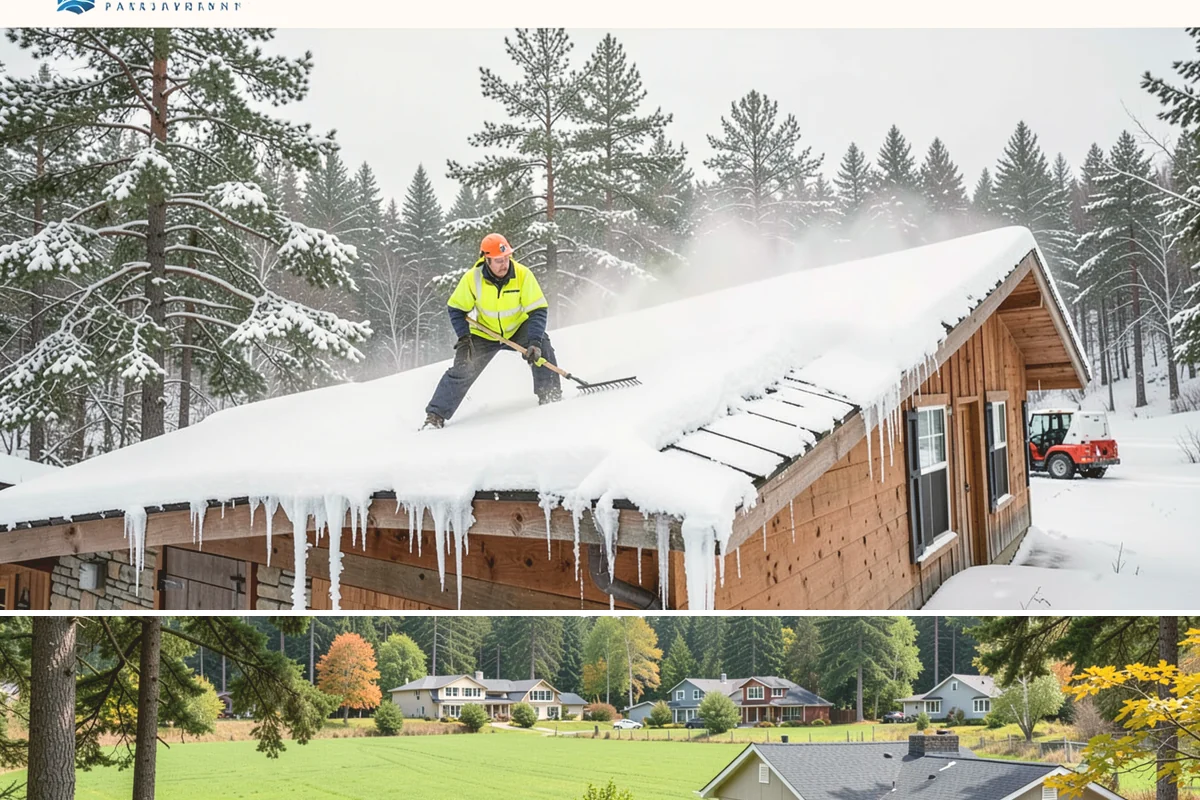 Snow Fence Installation in Lyman, Skagit County, WA - We install snow fencing in late October or November before the first arctic outflow, and remove it once the risk of hard freezes...