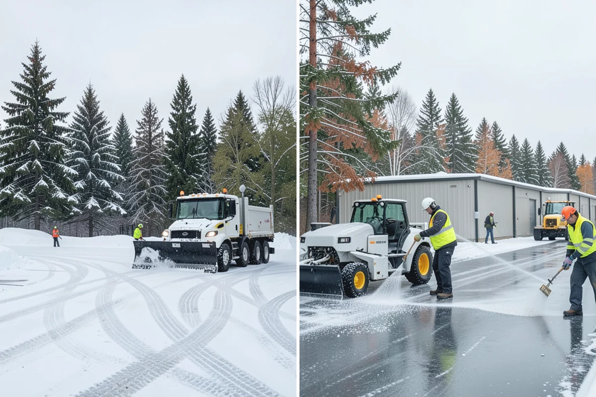 Snow Fence Installation in Marysville, Snohomish County, WA - We walk the property and map prevailing wind exposure and drift-prone approaches