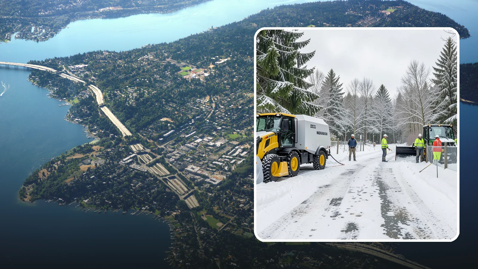 Snow Fence Installation in Mercer Island, King County, WA - We install snow fencing that catches drifting snow before it piles across your Western Washington driveways, walkways, and access...
