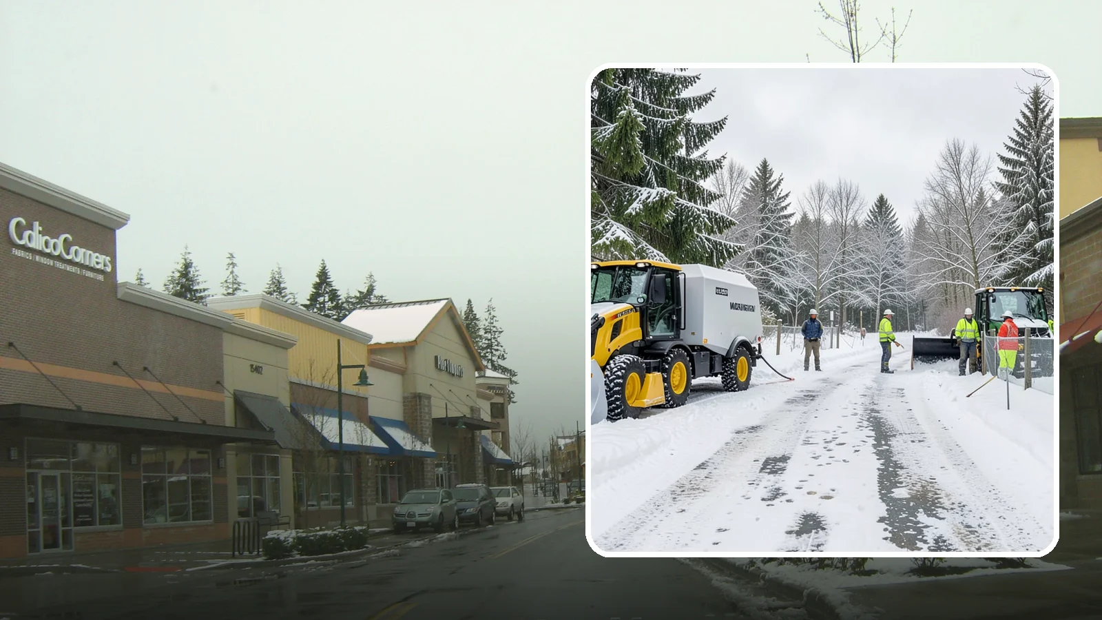 Snow Fence Installation in Mill Creek, Snohomish County, WA - We install snow fencing that catches drifting snow before it piles across your Western Washington driveways, walkways, and access...