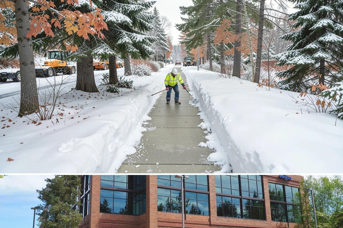 Snow Fence Installation in Mountlake Terrace, Snohomish County, WA - We install snow fencing in late October or November before the first arctic outflow, and remove it once the risk of hard freezes...