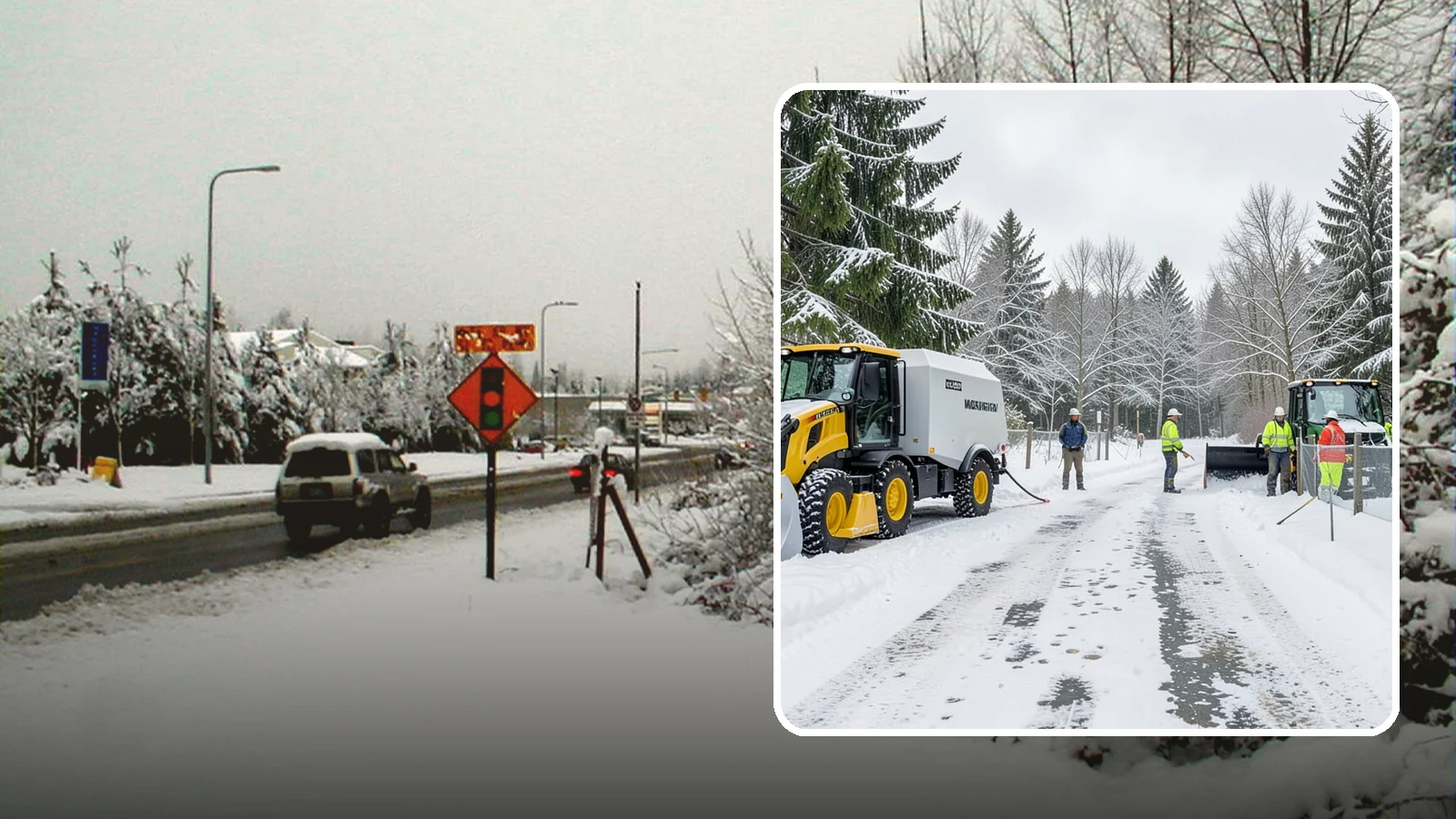 Snow Fence Installation in Newcastle, King County, WA - We install snow fencing that catches drifting snow before it piles across your Western Washington driveways, walkways, and access...