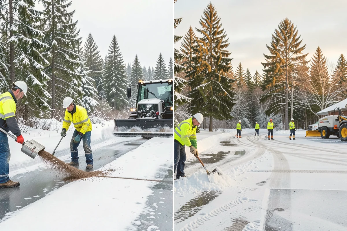 Snow Fence Installation in Newcastle, King County, WA - We walk the property and map prevailing wind exposure and drift-prone approaches
