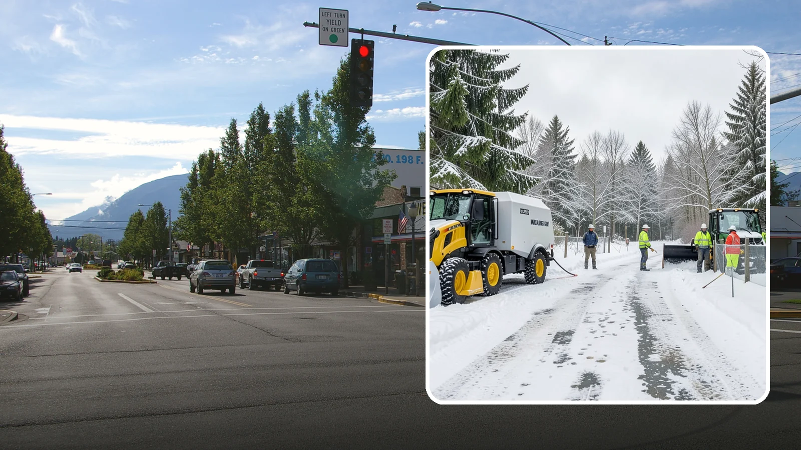 Snow Fence Installation in North Bend, King County, WA - We install snow fencing that catches drifting snow before it piles across your Western Washington driveways, walkways, and access...