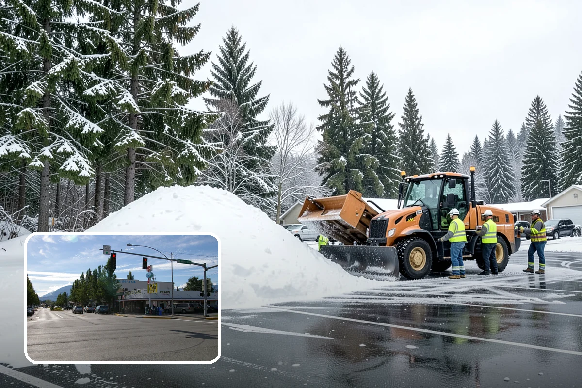 Snow Fence Installation in North Bend, King County, WA - Reduces repeat plowing costs by controlling where snow accumulates