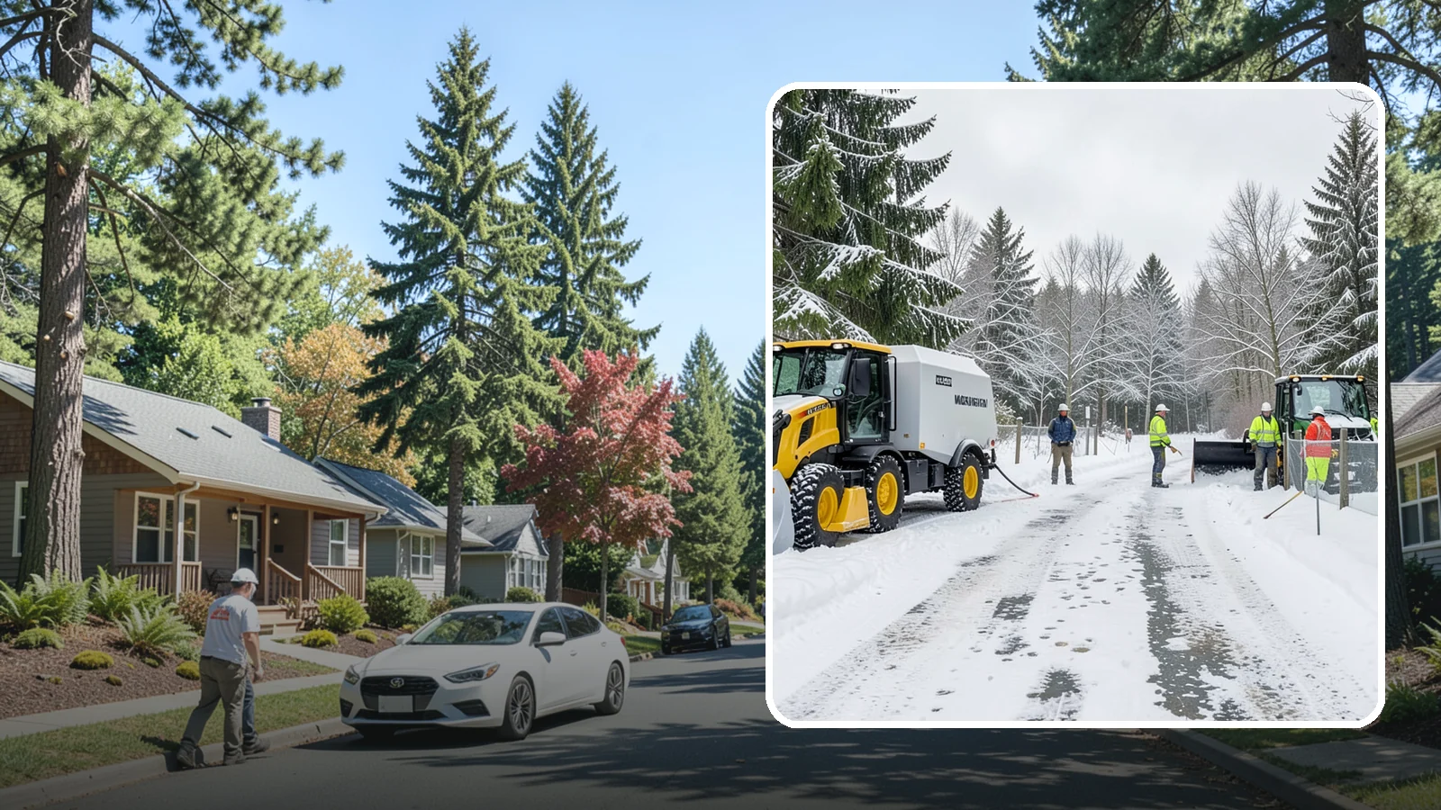 Snow Fence Installation in Orting, Pierce County, WA - We install snow fencing that catches drifting snow before it piles across your Western Washington driveways, walkways, and access...