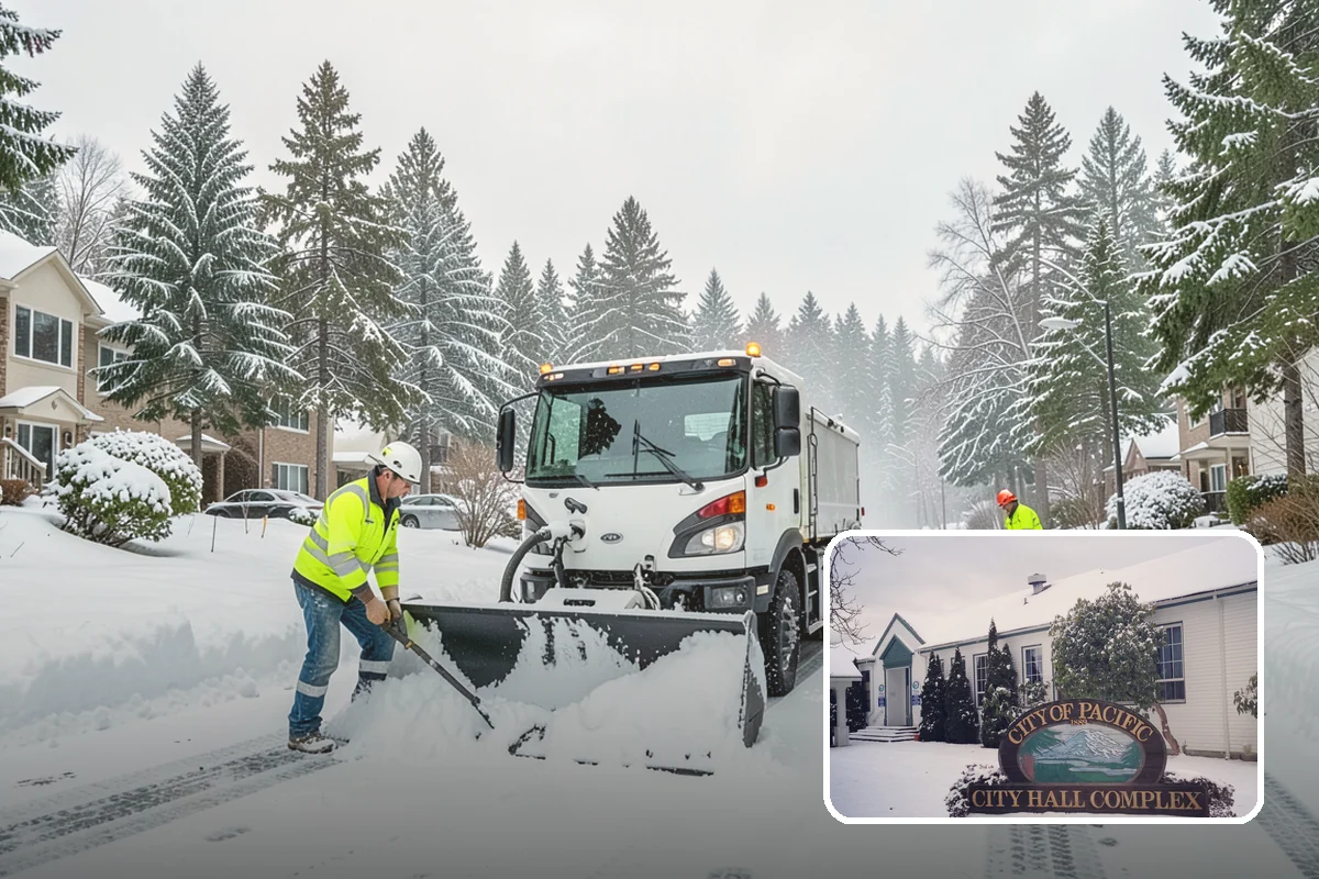 Snow Fence Installation in Pacific, King County, WA - Reduces repeat plowing costs by controlling where snow accumulates