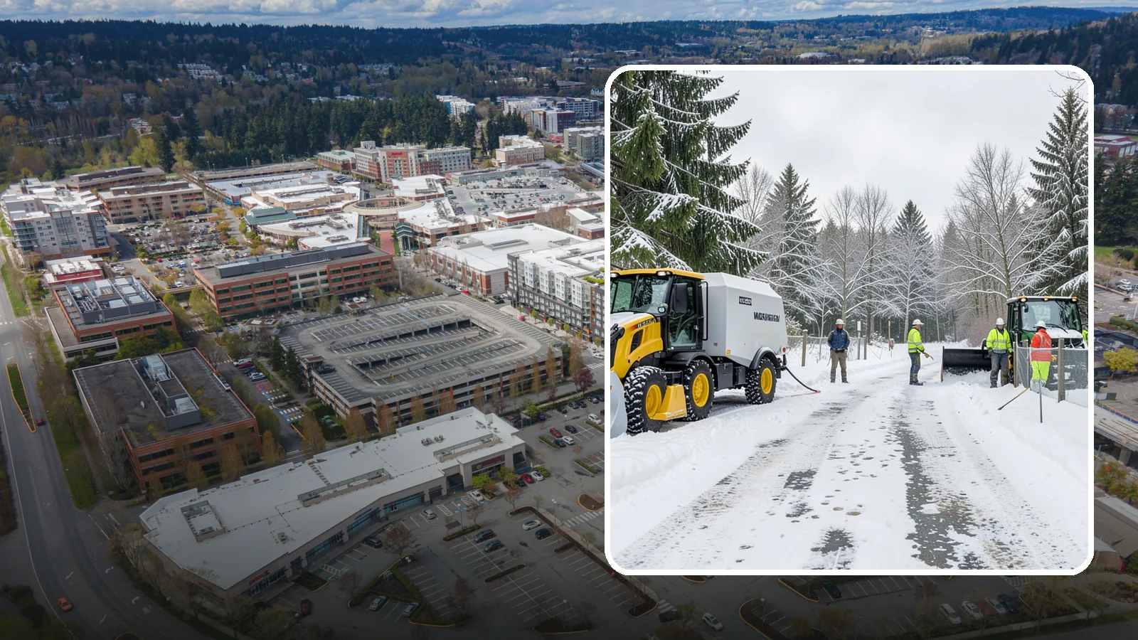 Snow Fence Installation in Redmond, King County, WA - We install snow fencing that catches drifting snow before it piles across your Western Washington driveways, walkways, and access...