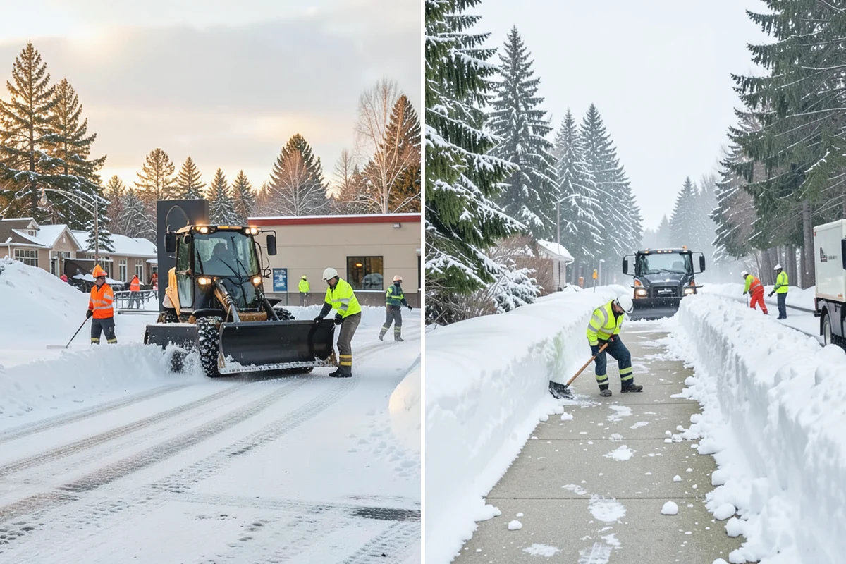 Snow Fence Installation in Redmond, King County, WA - We walk the property and map prevailing wind exposure and drift-prone approaches