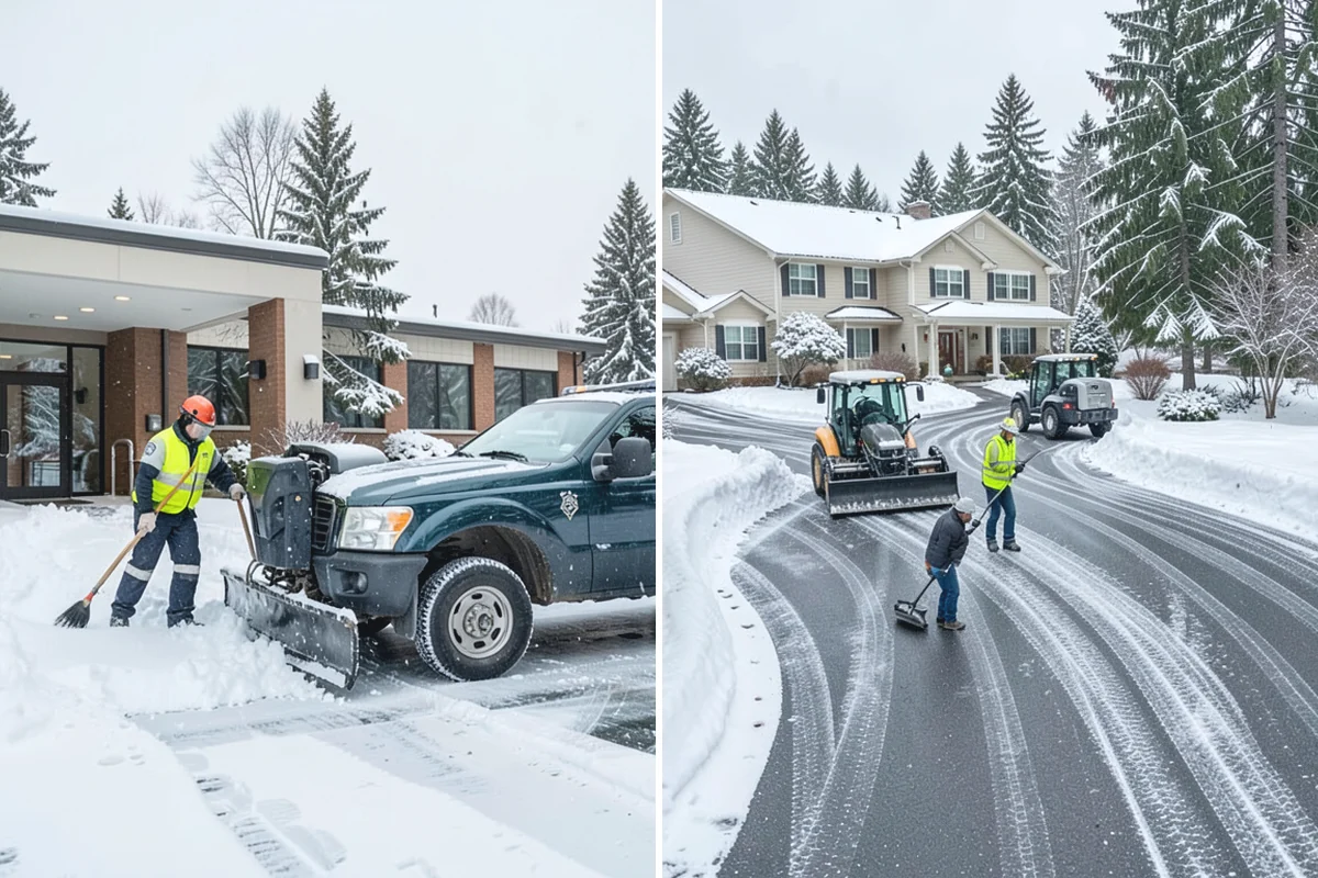 Snow Fence Installation in Renton, King County, WA - We walk the property and map prevailing wind exposure and drift-prone approaches