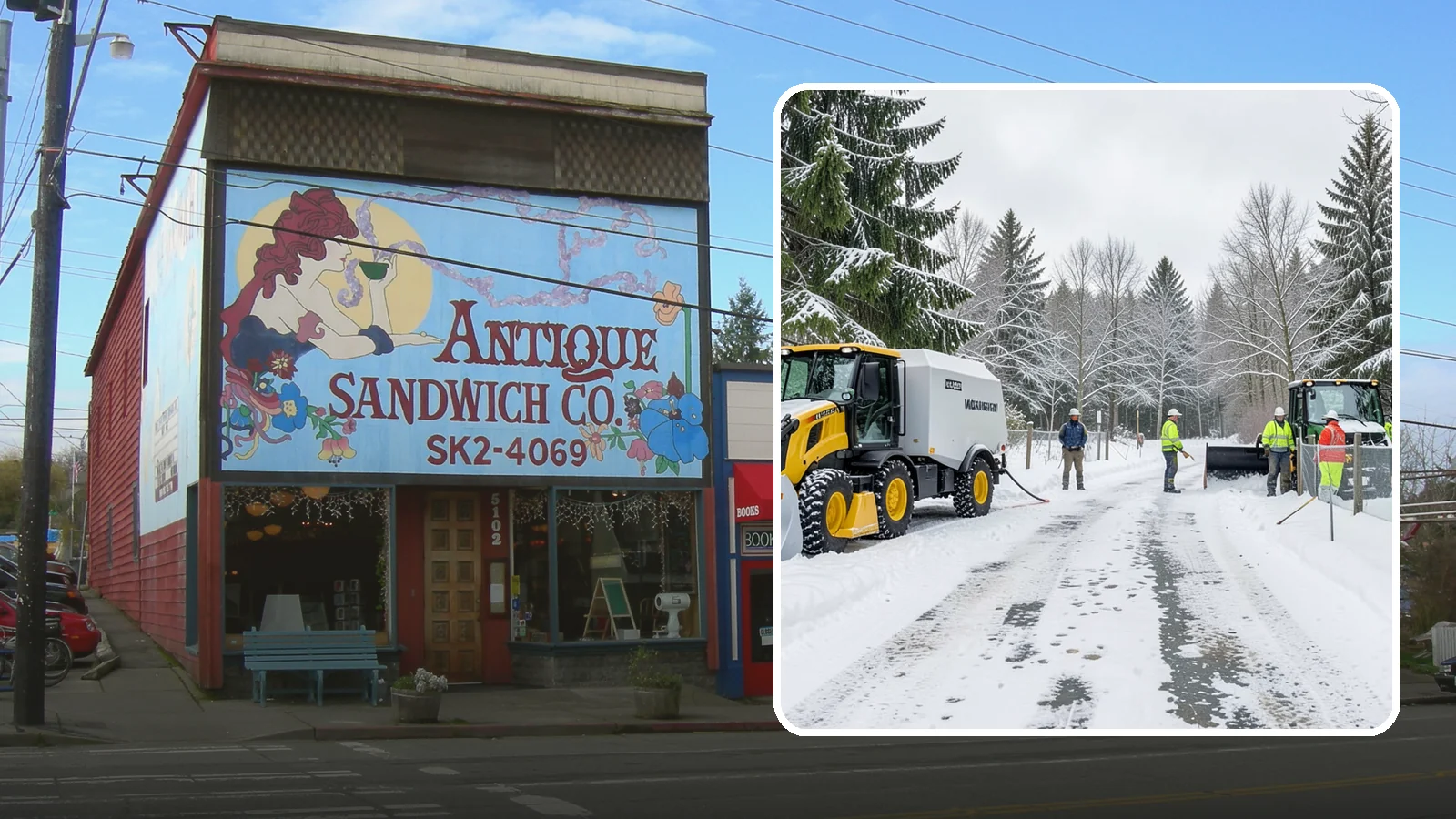Snow Fence Installation in Ruston, Pierce County, WA - We install snow fencing that catches drifting snow before it piles across your Western Washington driveways, walkways, and access...
