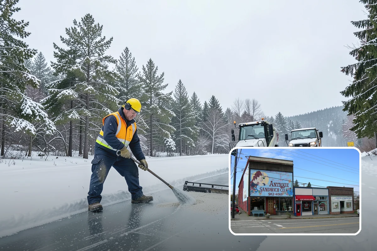 Snow Fence Installation in Ruston, Pierce County, WA - Reduces repeat plowing costs by controlling where snow accumulates