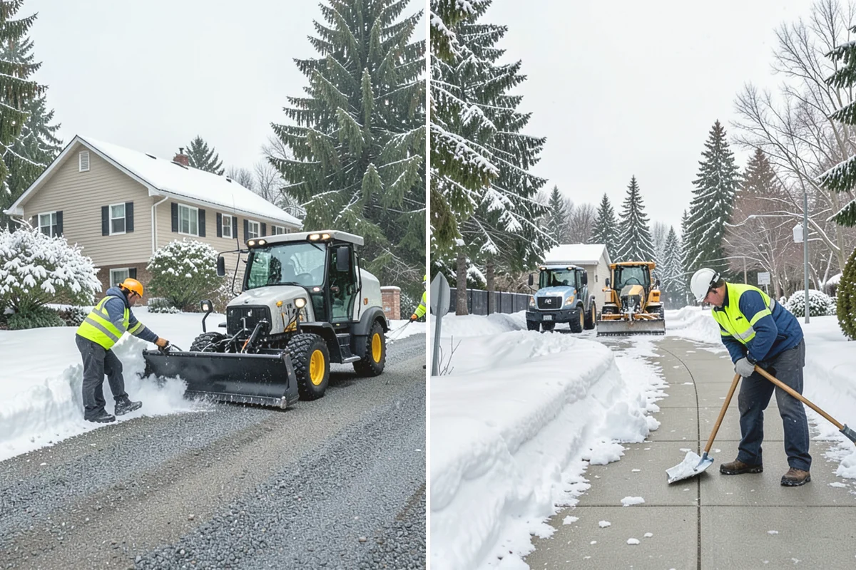 Snow Fence Installation in Ruston, Pierce County, WA - We walk the property and map prevailing wind exposure and drift-prone approaches
