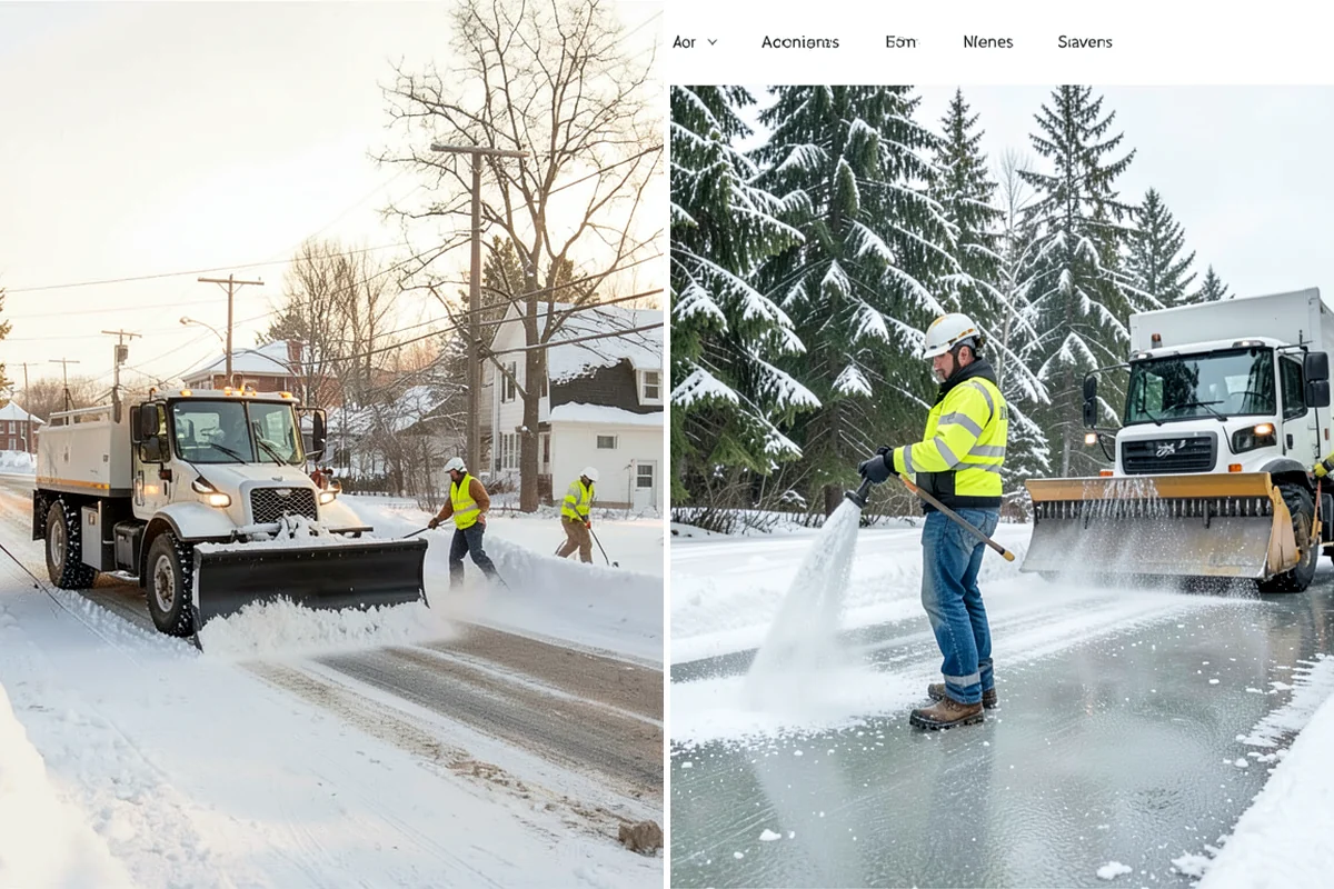 Snow Fence Installation in SeaTac, King County, WA - We walk the property and map prevailing wind exposure and drift-prone approaches