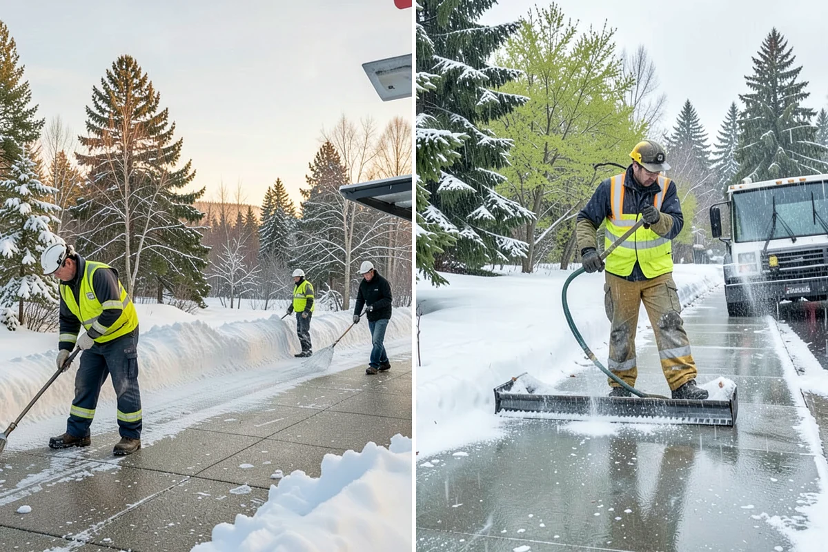 Snow Fence Installation in Seattle, King County, WA - We walk the property and map prevailing wind exposure and drift-prone approaches