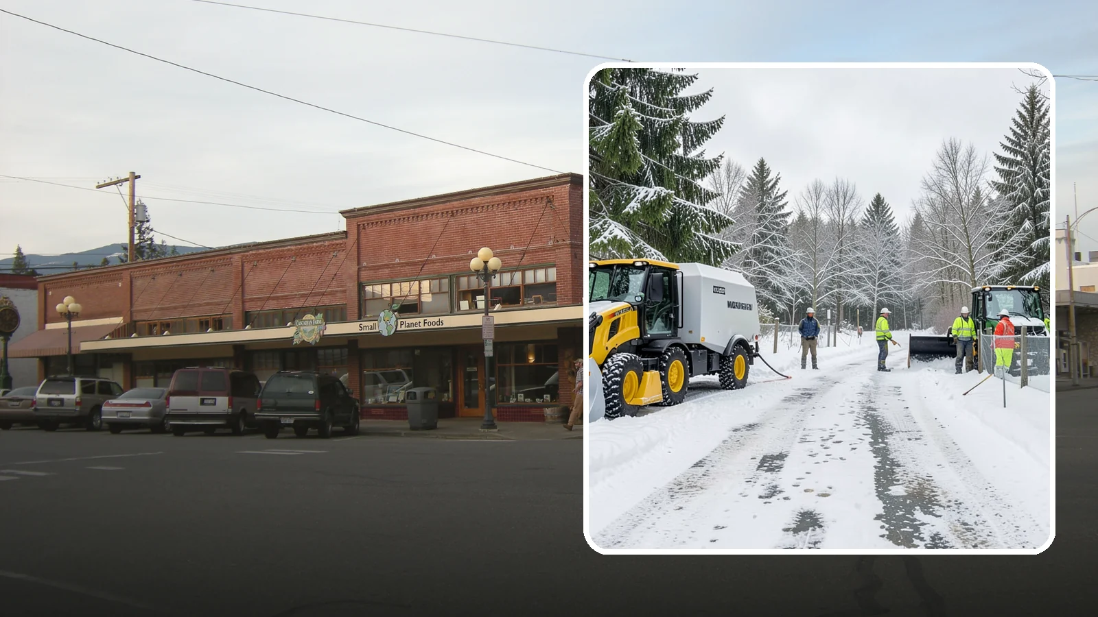 Snow Fence Installation in Sedro-Woolley, Skagit County, WA - We install snow fencing that catches drifting snow before it piles across your Western Washington driveways, walkways, and access...