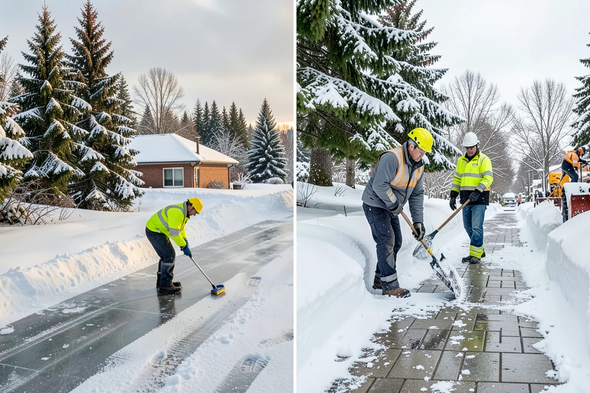 Snow Fence Installation in Sedro-Woolley, Skagit County, WA - We walk the property and map prevailing wind exposure and drift-prone approaches