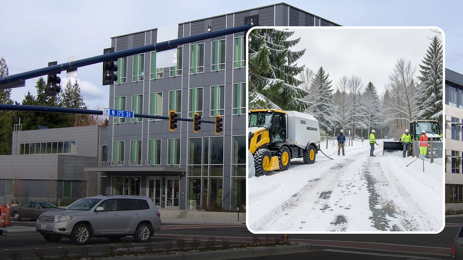 Snow Fence Installation in Shoreline, King County, WA - We install snow fencing that catches drifting snow before it piles across your Western Washington driveways, walkways, and access...