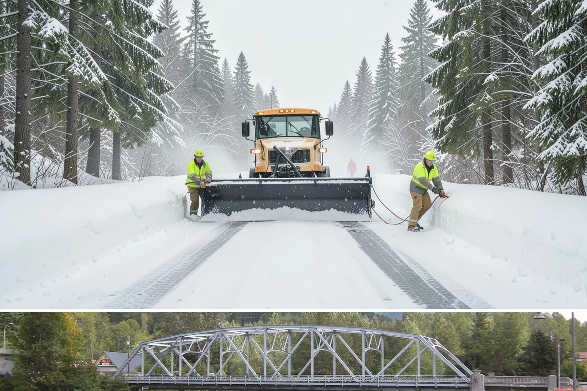 Snow Fence Installation in Skykomish, King County, WA - We install snow fencing in late October or November before the first arctic outflow, and remove it once the risk of hard freezes...