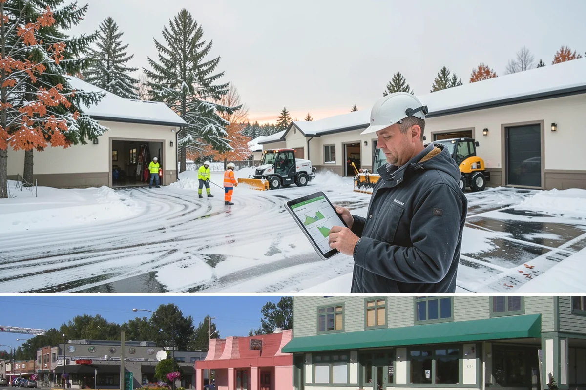 Snow Fence Installation in Snoqualmie, King County, WA - We install snow fencing in late October or November before the first arctic outflow, and remove it once the risk of hard freezes...