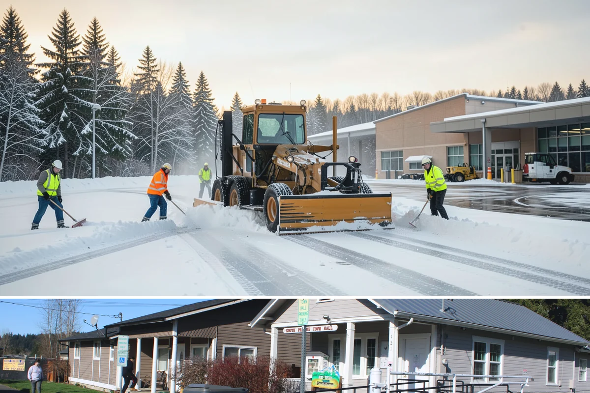 Snow Fence Installation in South Prairie, Pierce County, WA - We install snow fencing in late October or November before the first arctic outflow, and remove it once the risk of hard freezes...