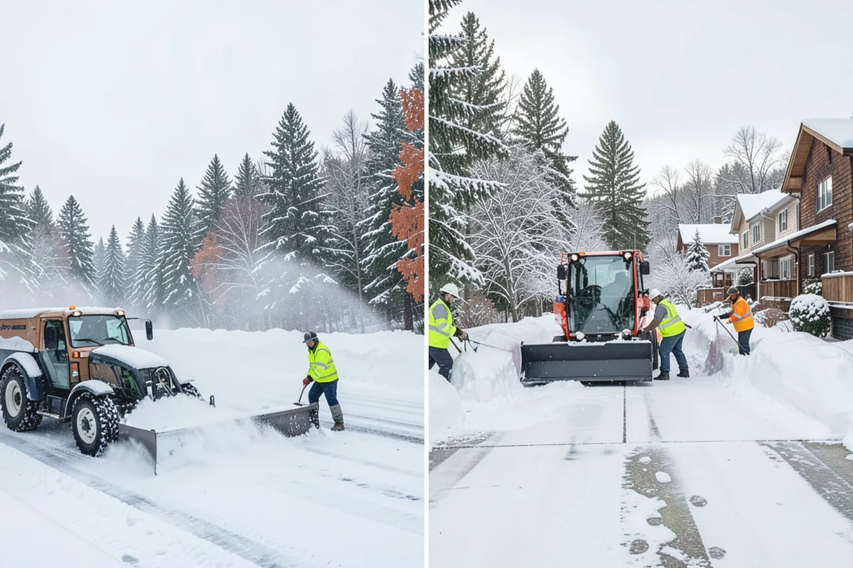 Snow Fence Installation in Sumner, Pierce County, WA - We walk the property and map prevailing wind exposure and drift-prone approaches