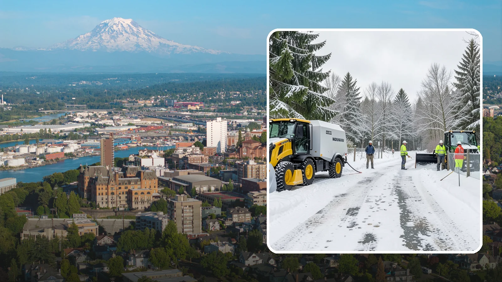 Snow Fence Installation in Tacoma, Pierce County, WA - We install snow fencing that catches drifting snow before it piles across your Western Washington driveways, walkways, and access...