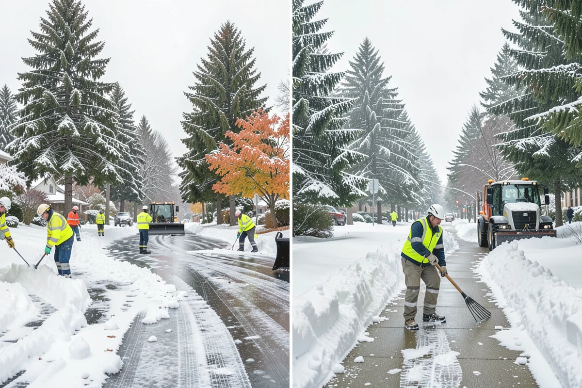 Snow Fence Installation in Tukwila, King County, WA - We walk the property and map prevailing wind exposure and drift-prone approaches