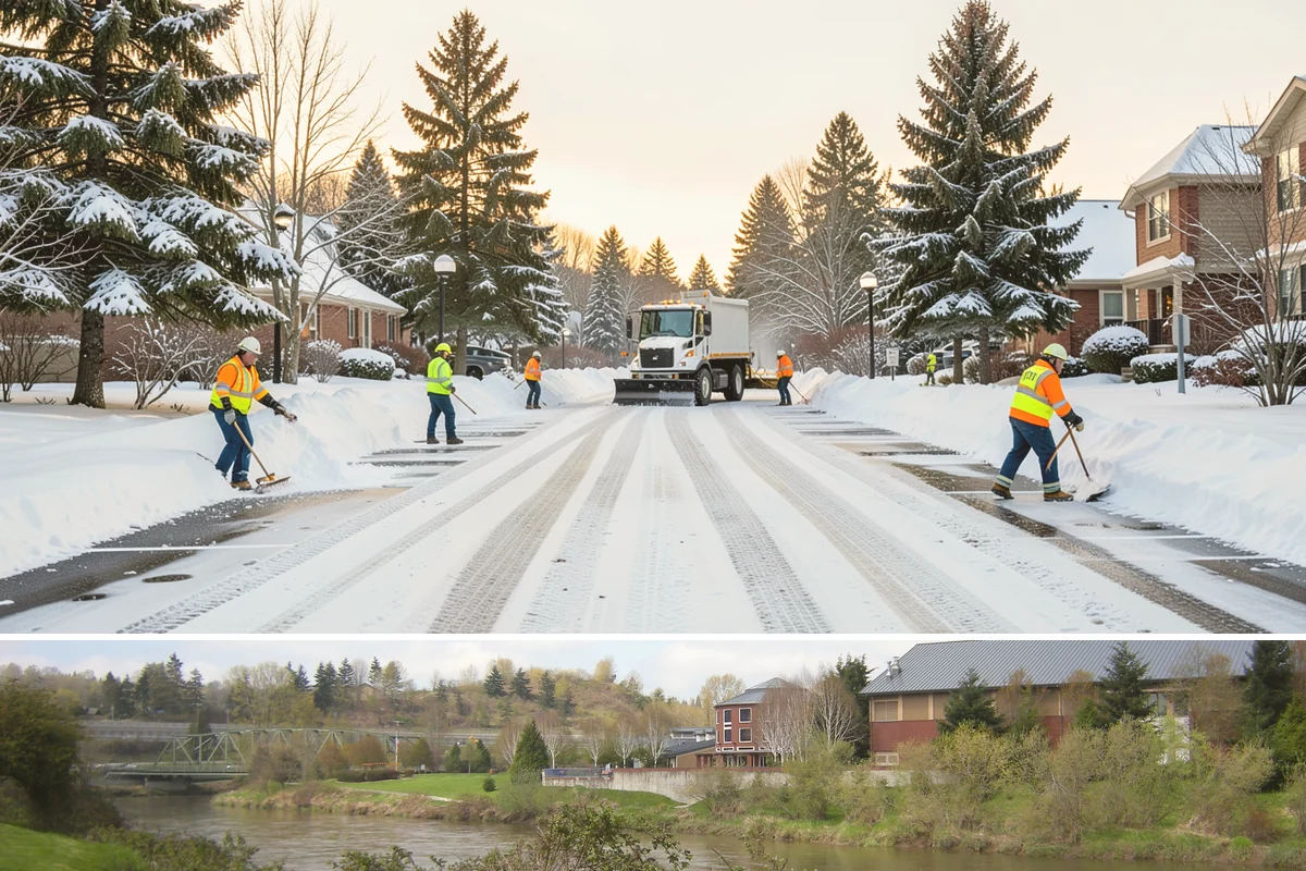 Snow Fence Installation in Tukwila, King County, WA - We install snow fencing in late October or November before the first arctic outflow, and remove it once the risk of hard freezes...