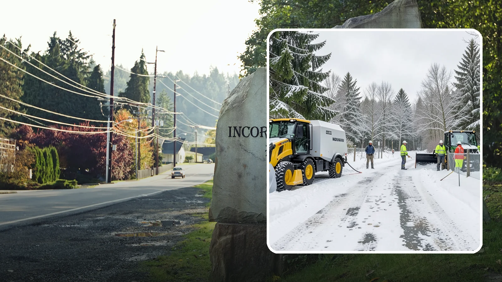 Snow Fence Installation in Wilkeson, Pierce County, WA - We install snow fencing that catches drifting snow before it piles across your Western Washington driveways, walkways, and access...