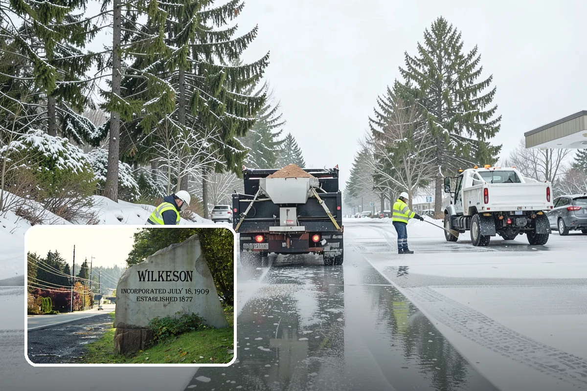 Snow Fence Installation in Wilkeson, Pierce County, WA - Reduces repeat plowing costs by controlling where snow accumulates