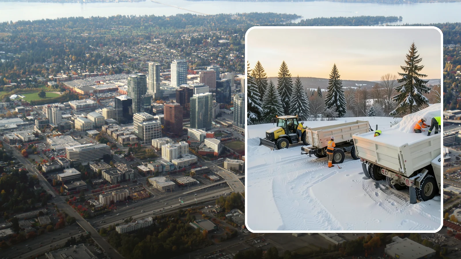 Snow Guard Installation in Bellevue, King County, WA - We install snow guards that hold roof snow in place and prevent dangerous, sudden avalanches.