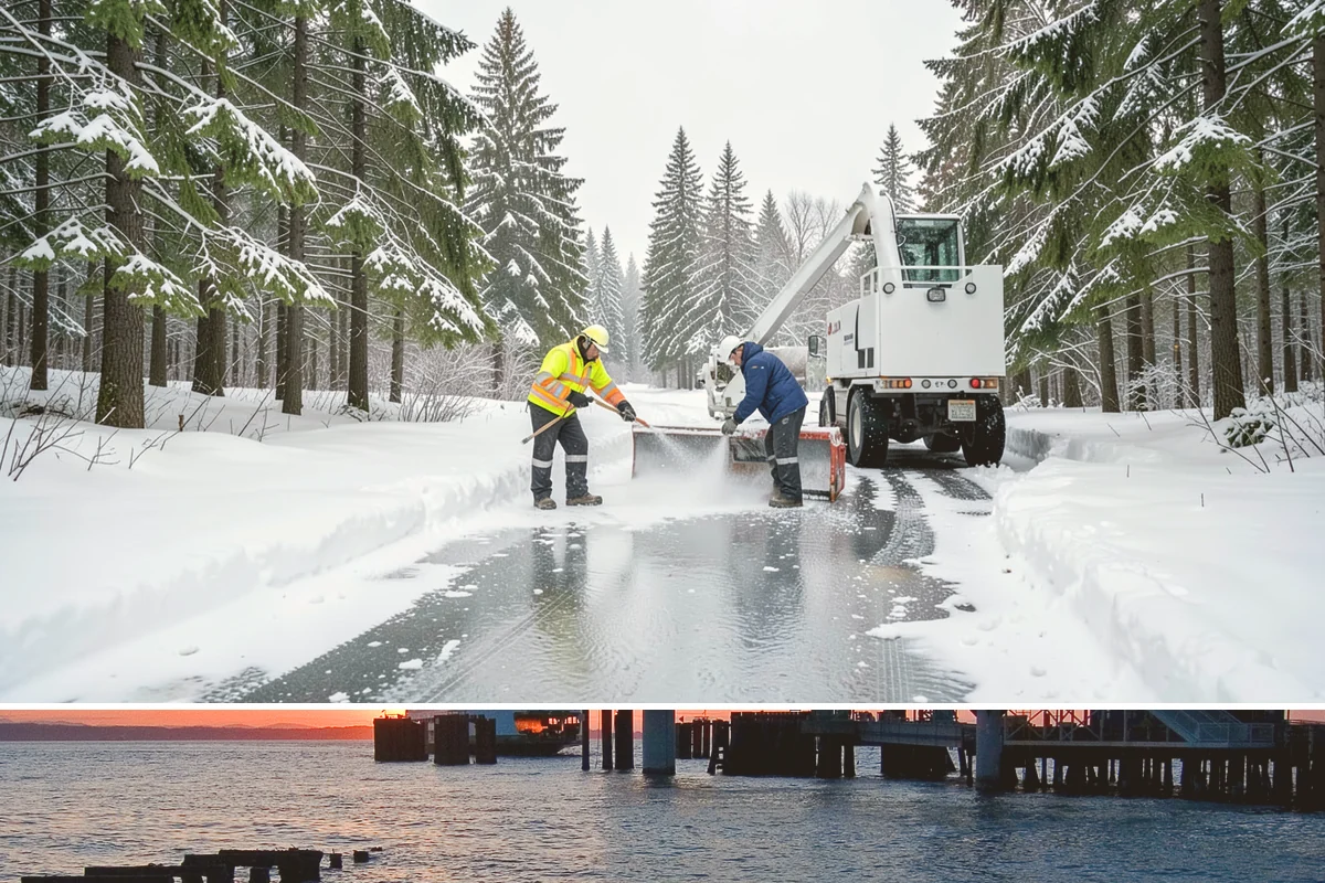 Snow Guard Installation in Edmonds, Snohomish County, WA - Snow guard installation is ideally done in fall before the first heavy snows arrive in late November.