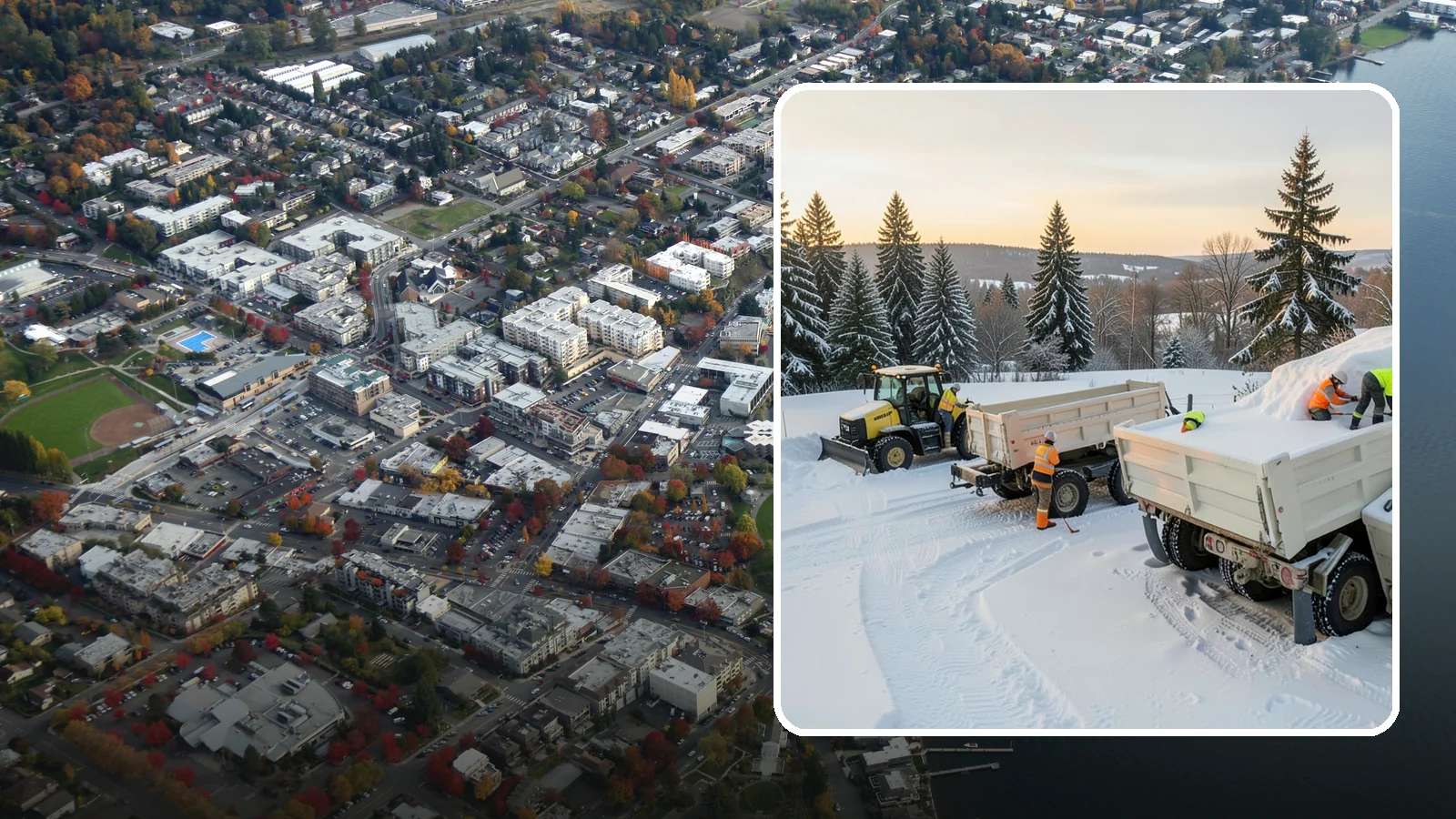 Snow Guard Installation in Kirkland, King County, WA - We install snow guards that hold roof snow in place and prevent dangerous, sudden avalanches.