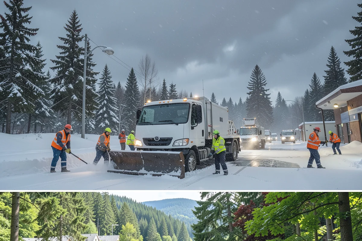 Snow Guard Installation in Lake Forest Park, King County, WA - Snow guard installation is ideally done in fall before the first heavy snows arrive in late November.