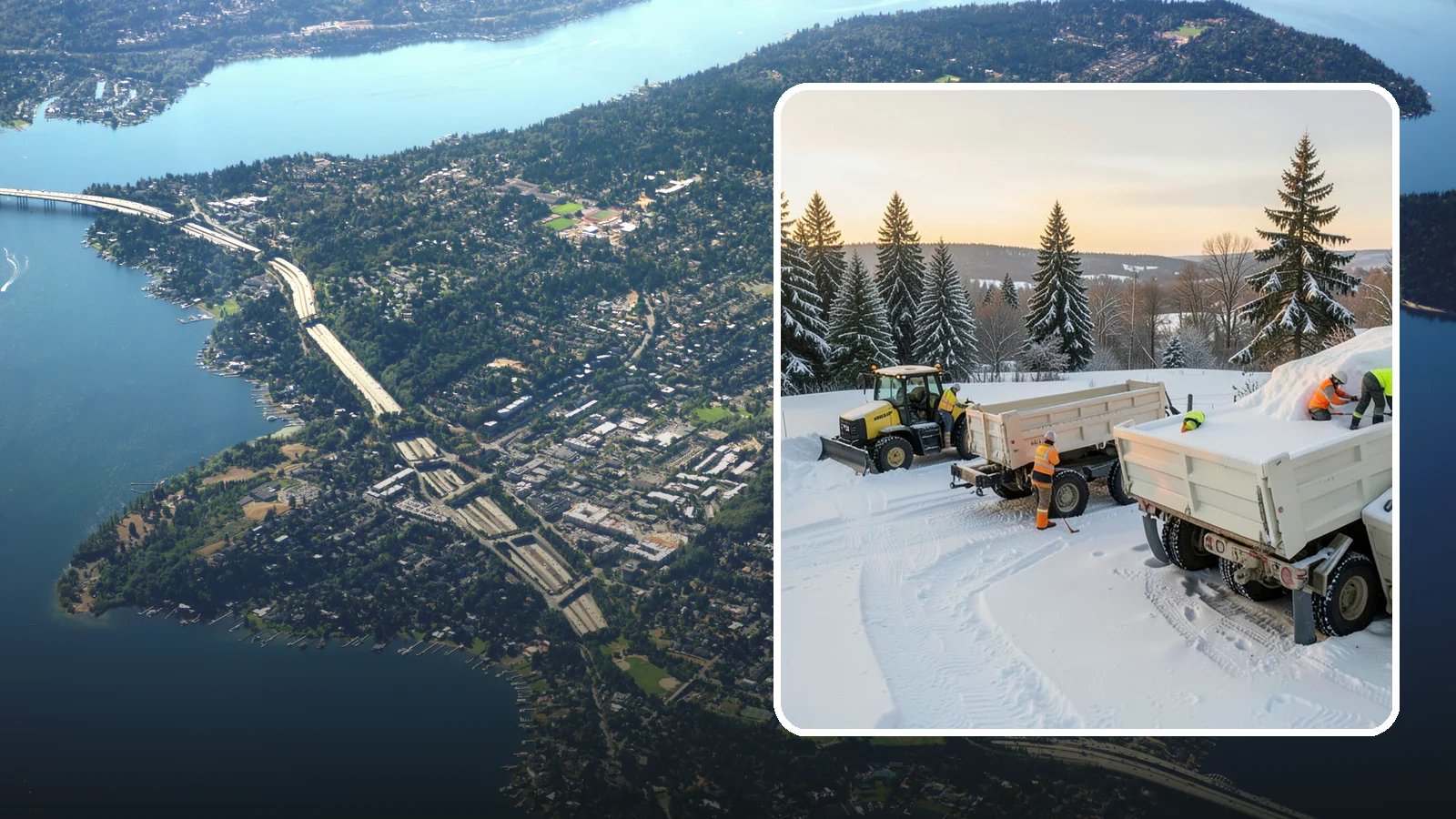 Snow Guard Installation in Mercer Island, King County, WA - We install snow guards that hold roof snow in place and prevent dangerous, sudden avalanches.
