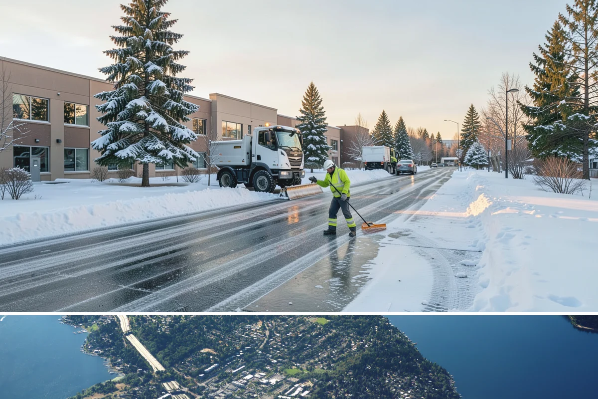 Snow Guard Installation in Mercer Island, King County, WA - Snow guard installation is ideally done in fall before the first heavy snows arrive in late November.