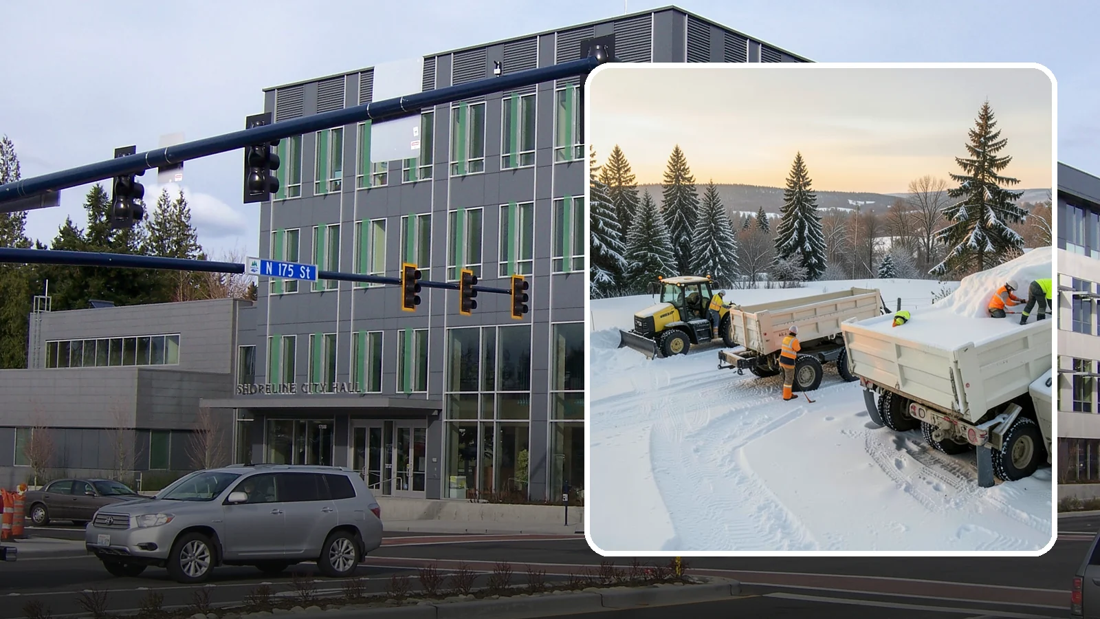 Snow Guard Installation in Shoreline, King County, WA - We install snow guards that hold roof snow in place and prevent dangerous, sudden avalanches.
