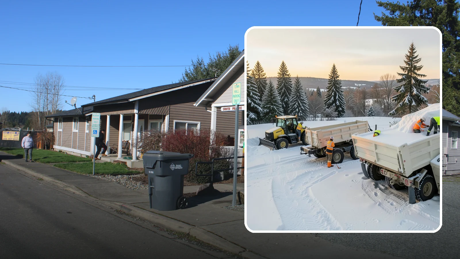 Snow Guard Installation in South Prairie, Pierce County, WA - We install snow guards that hold roof snow in place and prevent dangerous, sudden avalanches.