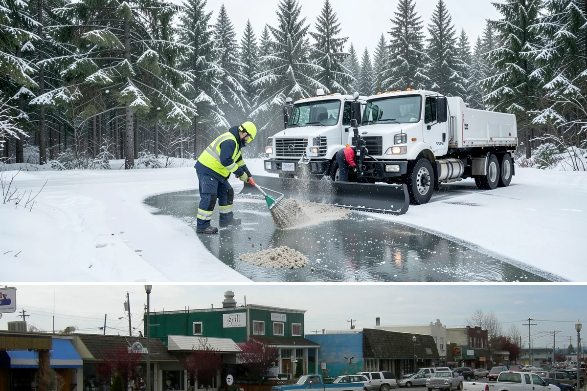 Snow Guard Installation in Stanwood, Snohomish County, WA - Snow guard installation is ideally done in fall before the first heavy snows arrive in late November.