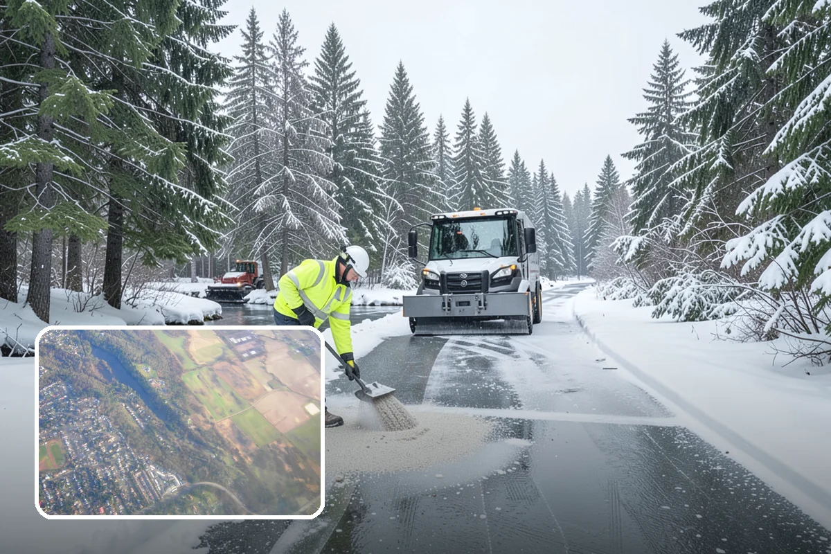 Snow Hauling in Algona, King County, WA - Recovers parking and usable space lost to piles