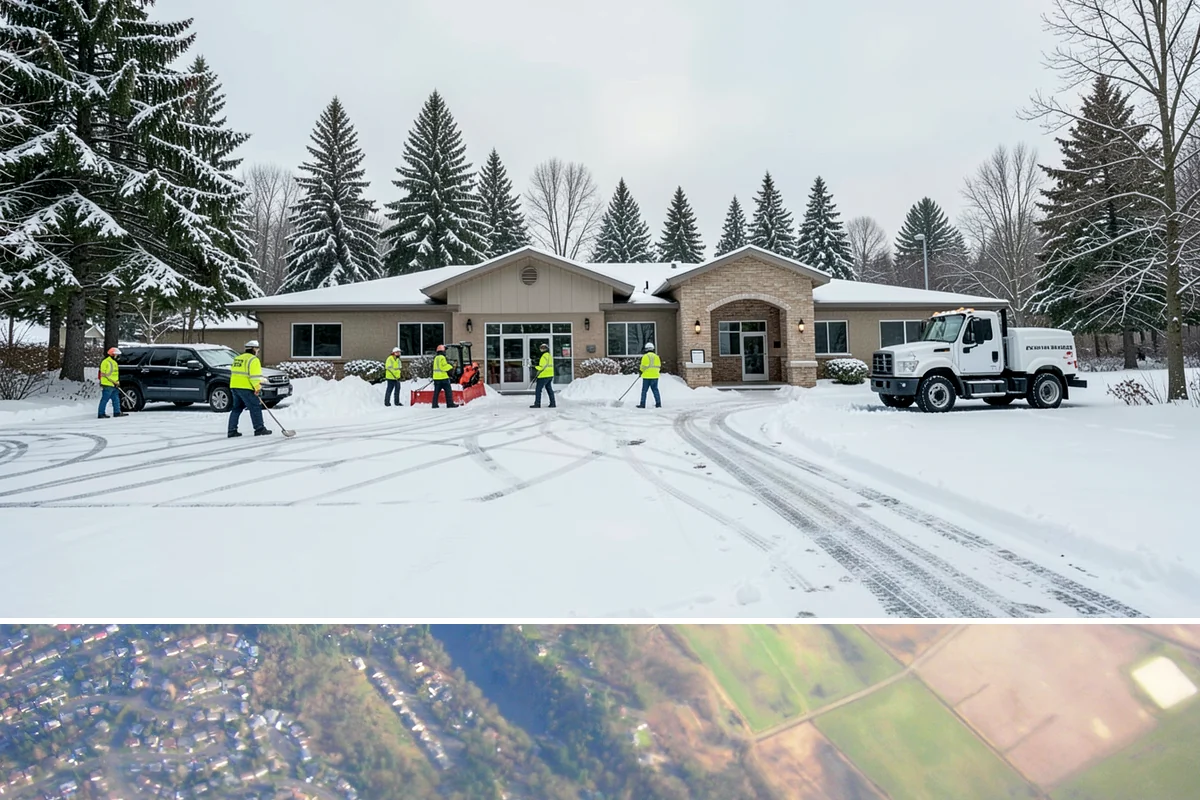 Snow Hauling in Algona, King County, WA - Snow hauling becomes necessary mid-winter after several storms have filled a property's storage areas beyond capacity.