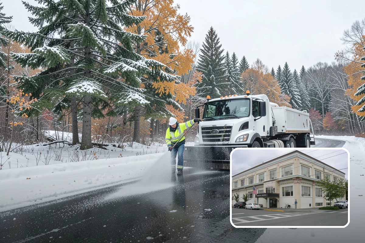 Snow Hauling in Anacortes, Skagit County, WA - Recovers parking and usable space lost to piles