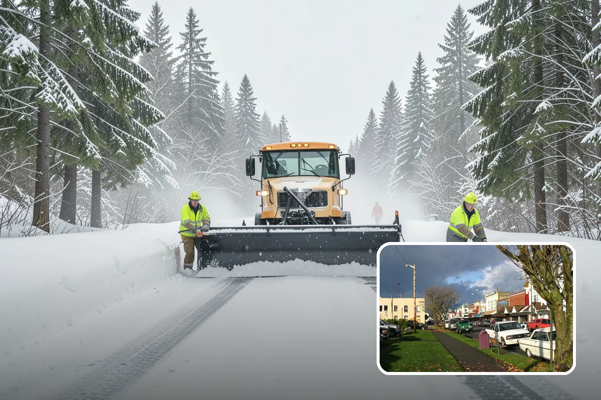 Snow Hauling in Arlington, Snohomish County, WA - Recovers parking and usable space lost to piles