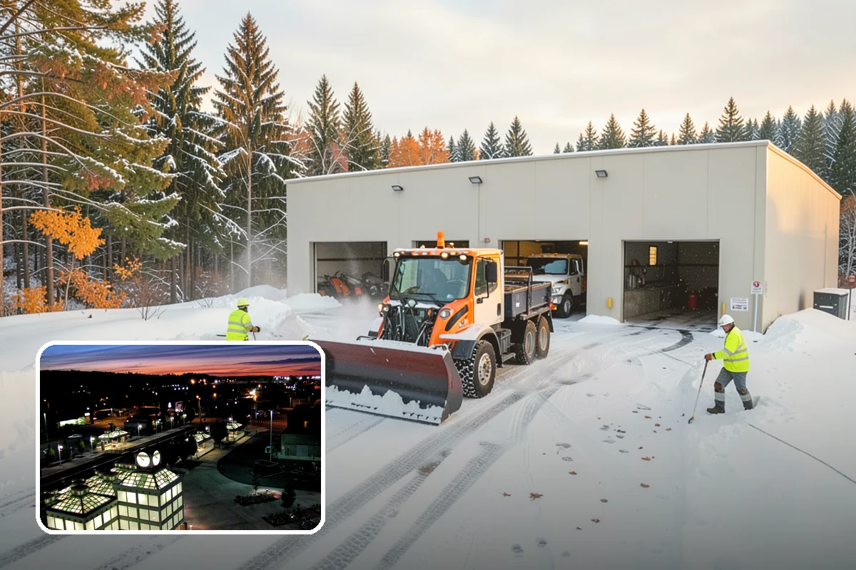 Snow Hauling in Auburn, King County, WA - Recovers parking and usable space lost to piles