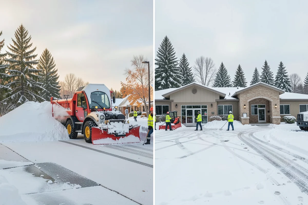 Snow Hauling in Auburn, King County, WA - Assess pile locations and total volume