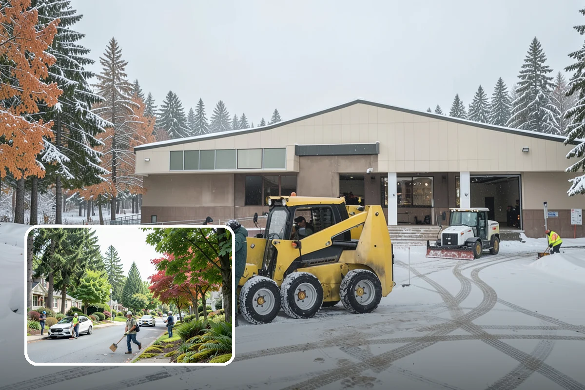 Snow Hauling in Beaux Arts Village, King County, WA - Recovers parking and usable space lost to piles